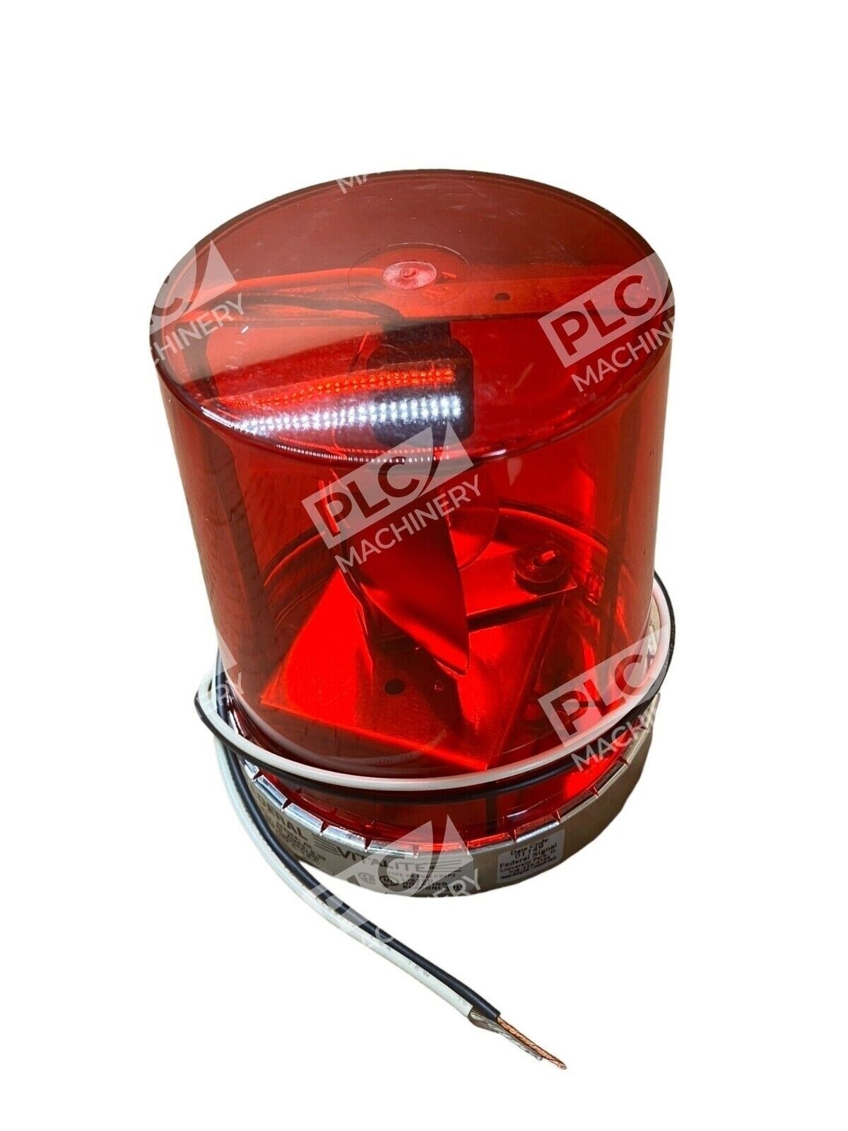 Signal Division 121S-120R Rotating Light 120VAC Red 60Hz A2 - Image 3