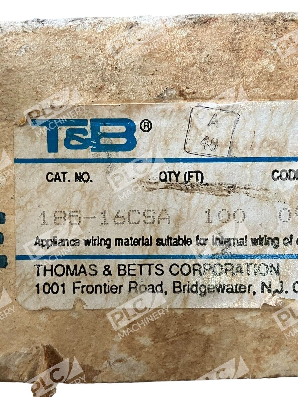 T&B Thomas & Betts Ansley Flat Cable 100Ft 092088 2651 28 185-16CSA - Image 4