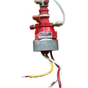 Varian Associates VA 810TET Vacuum Valve Actuator Red Housing Ser 63