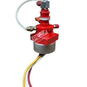 Varian Associates VA 810TET Vacuum Valve Actuator Red Housing Ser 63 297790362221