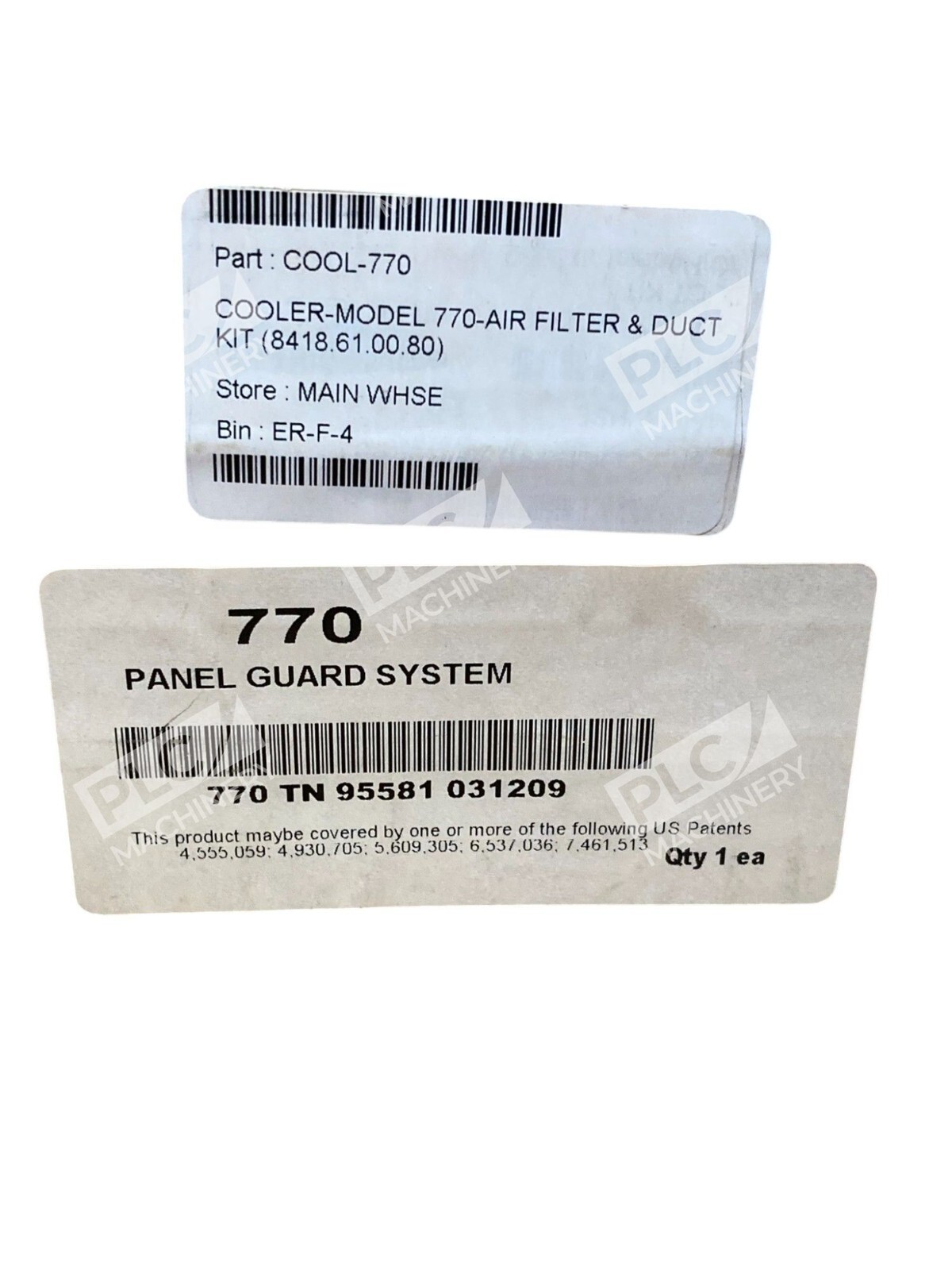 Vortec TN 95581 031209 Cooler Air Filter & Duct Kit Panel Guard System 770 - Image 3