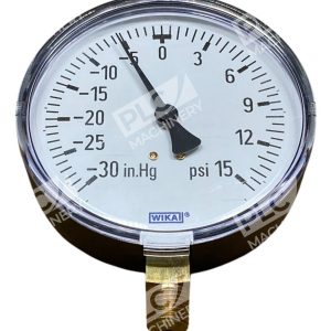 Wika 30inHG 0 15PSI Pressure Gauge 4253035