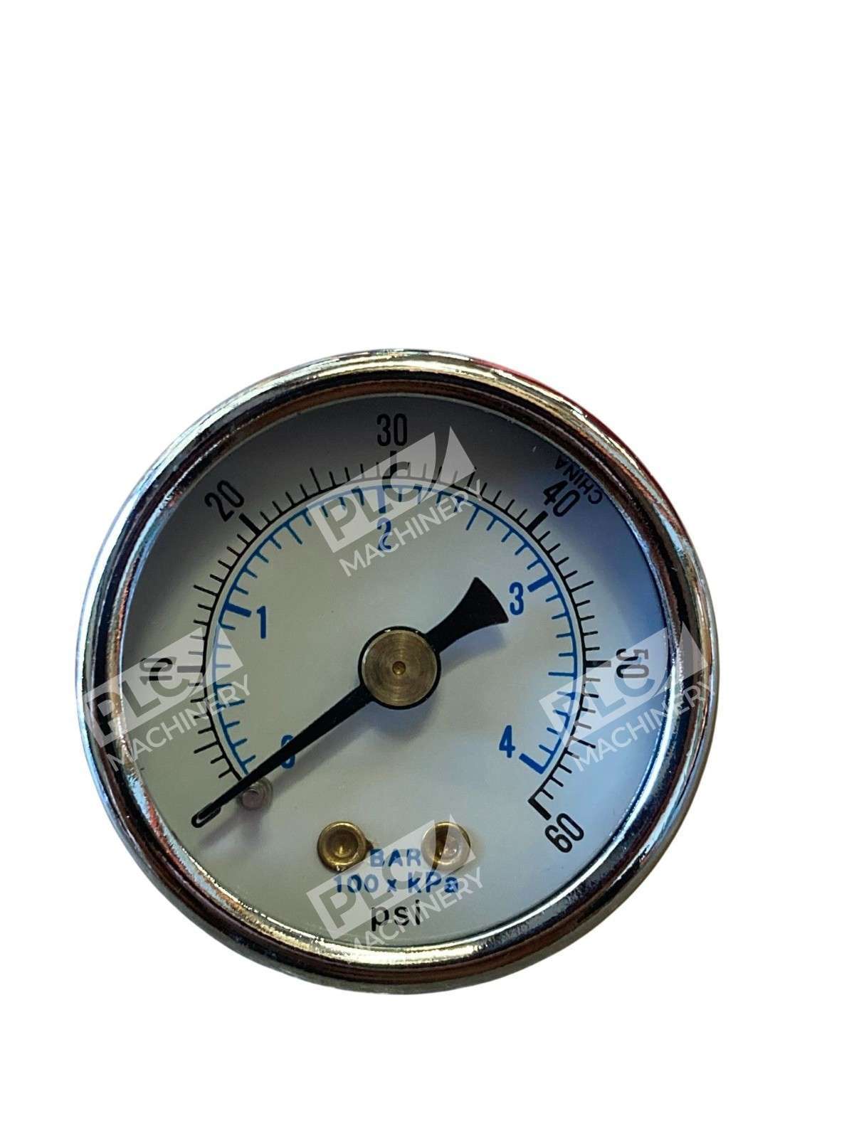 1-1/2" DRY 1/8" NPT Brass Back 0-60 PSI/KPA/BAR GAUGE - Image 3