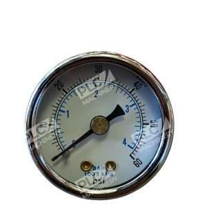 1 12 DRY 18 NPT Brass Back 0 60 PSIKPABAR GAUGE 297704141552