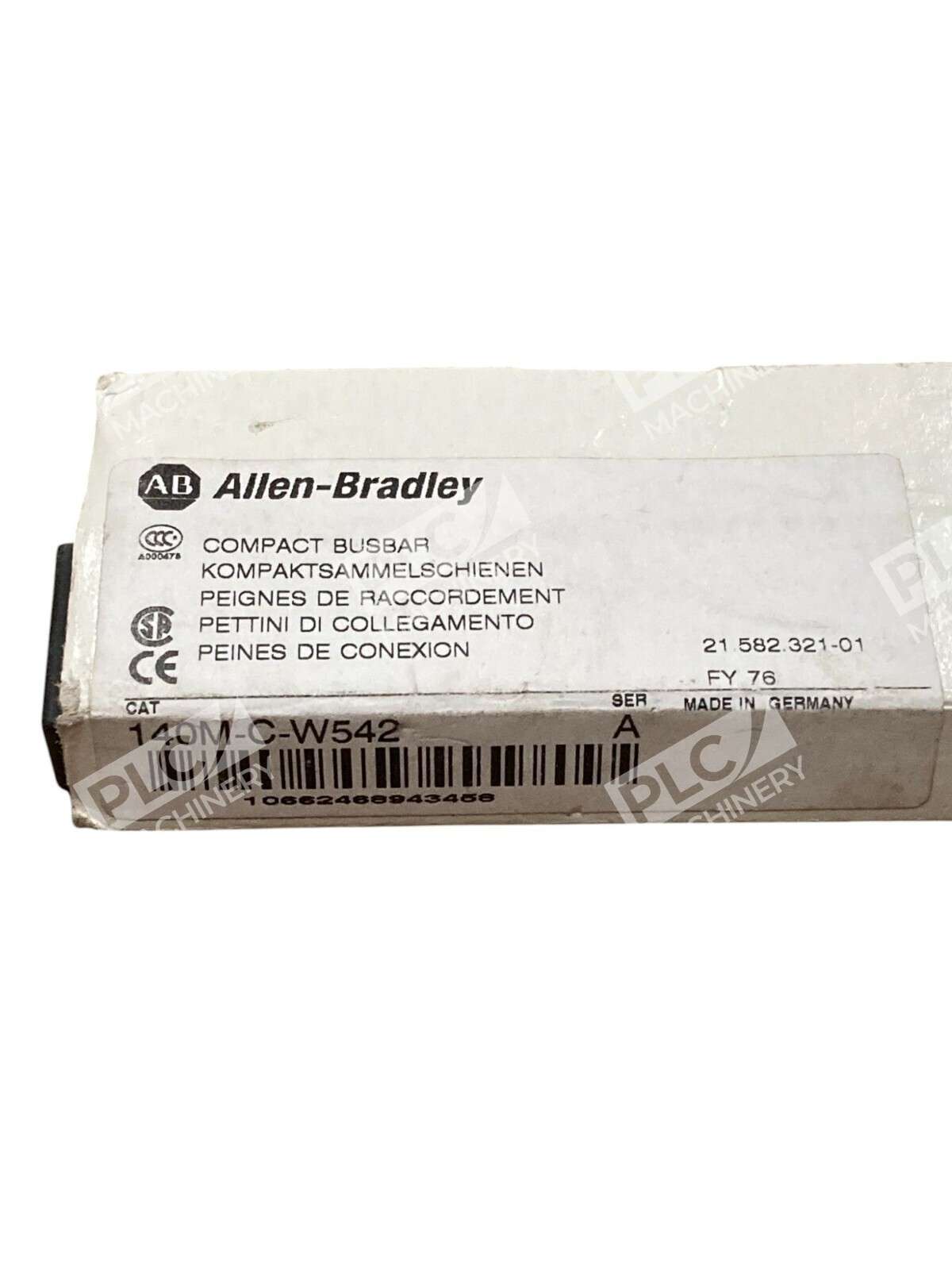 Allen Bradley 140M-C-W542 SER A Compact Busbar 3-Phase 600V 64A