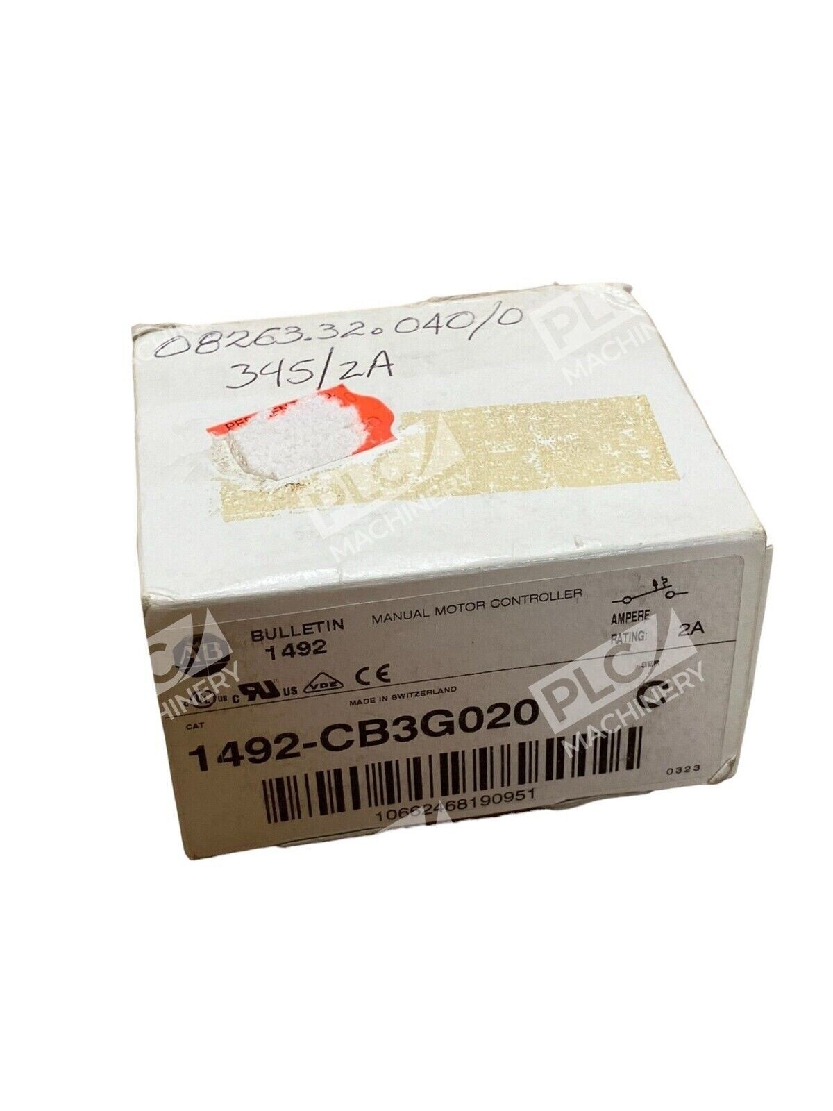 Allen Bradley 1492-CB3G020 /C Manual Motor Controller - Image 3