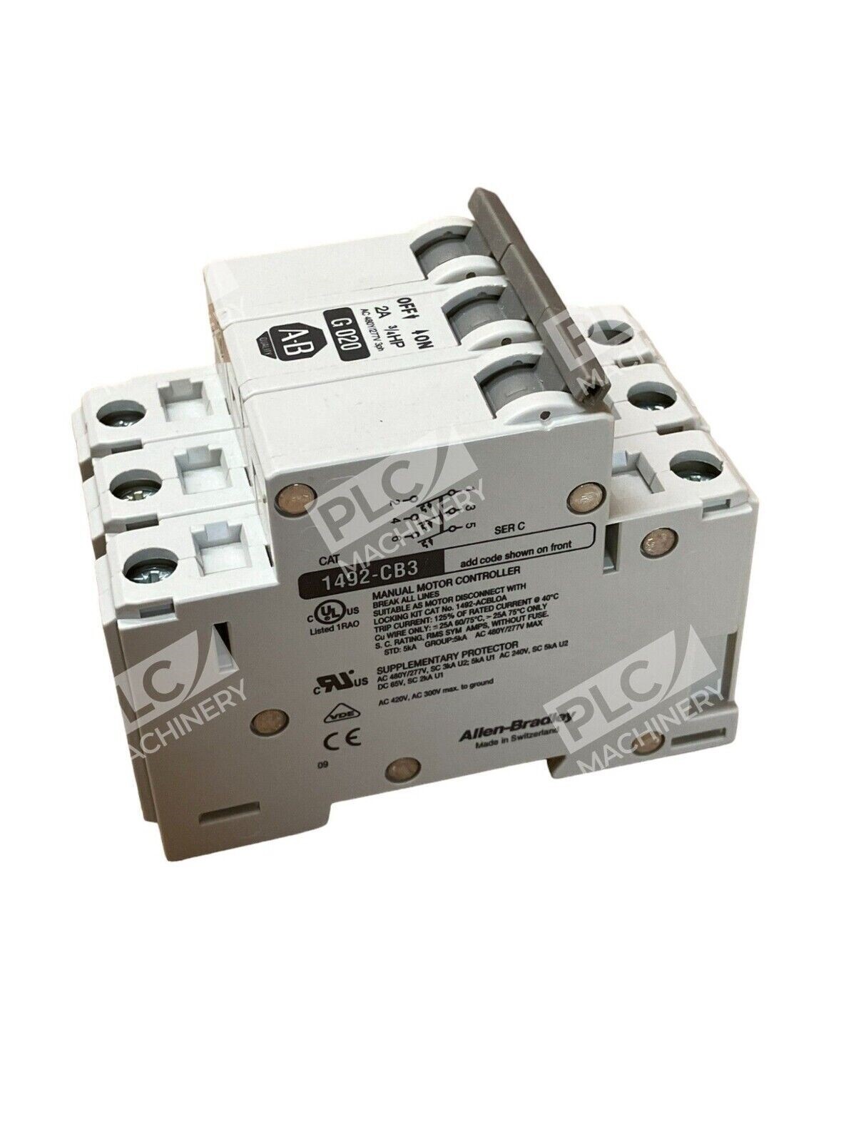 Allen Bradley 1492-CB3G020 /C Manual Motor Controller - Image 5