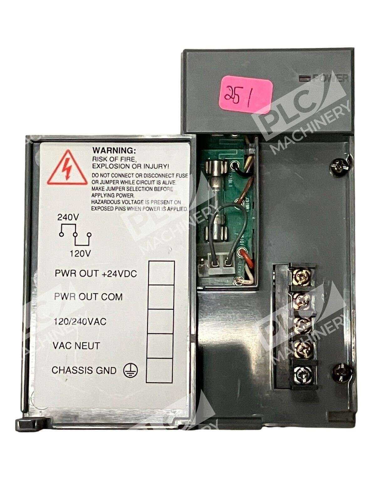 Allen Bradley 1746-P1 Ser A SLC 500 - Image 6