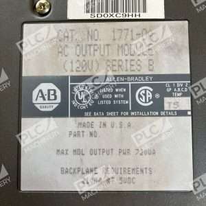 Allen Bradley 1771 0A B AC Output Module 120V 297144905962