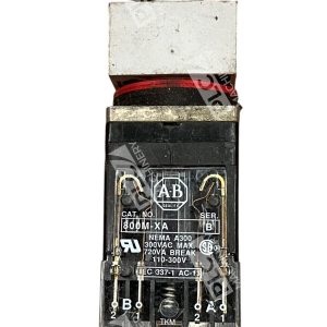 Allen Bradley 2 Position Selector Switch 800MS-HX2B /A