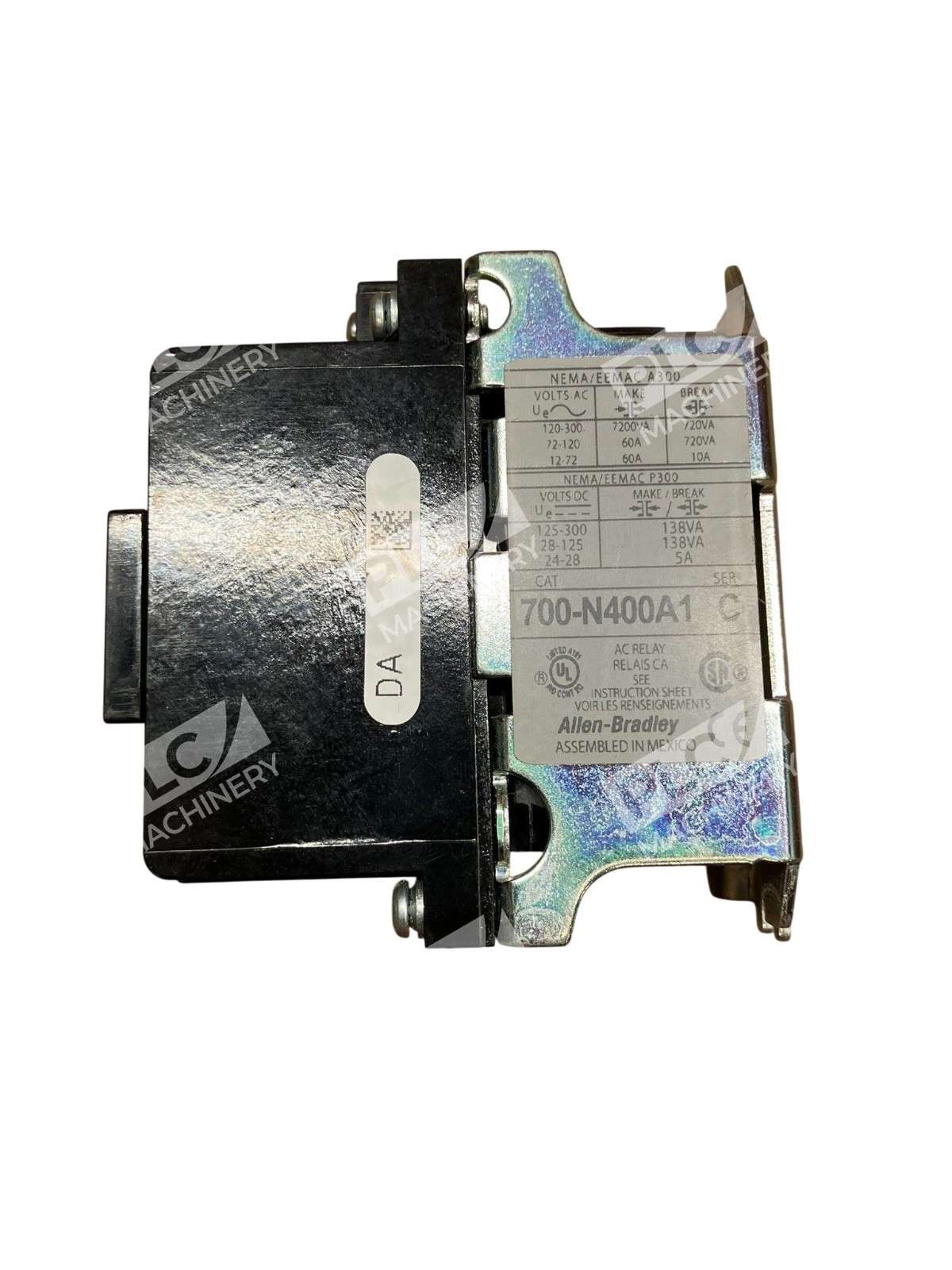 Allen-Bradley 700-N400A1 Control Relay 110/120VAC 4NO Bulletin 700 (Damaged) - Image 7