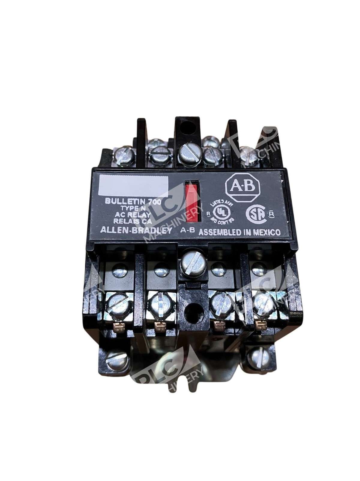 Allen-Bradley 700-N400A1 Control Relay 110/120VAC 4NO Bulletin 700 (Damaged)