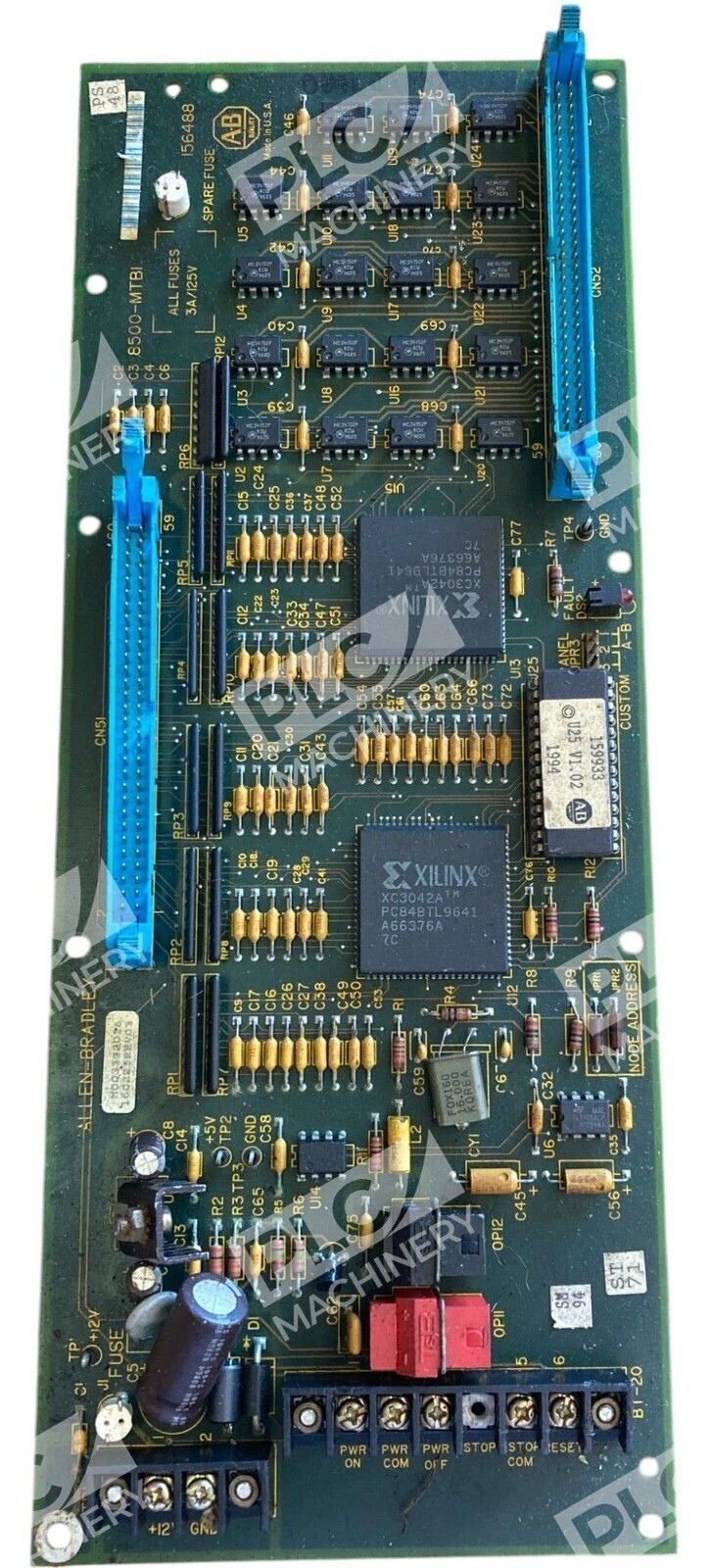 Allen Bradley AB 156488 PC Machine Tool Builders Interface Board 8500-MTBI