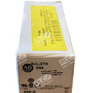 Allen Bradley AB Nema 0-5 1 NO Auxiliary Contact 595-A /C