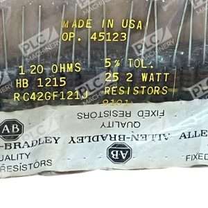 Allen Bradley RC42GF121J Carbon Composition Resistor 120 2W 5 9101 297812942472