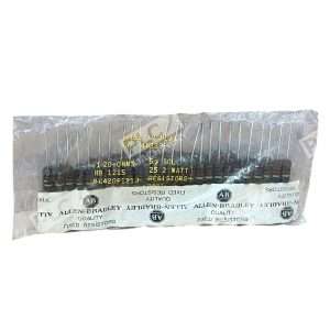 Allen-Bradley RC42GF121J Carbon Composition Resistor 120Ω 2W 5% 9101
