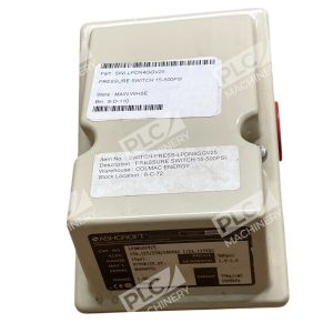 Ashcroft Dresser 15PSI Range 500PSI Proof 15A 05A Pressure Switch LPDN4GGV25