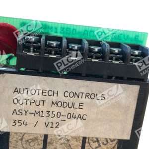 Autotech Controls ASY M1350 04AC PLC Output Module MPC M1350 AC0 REV E 297964678632