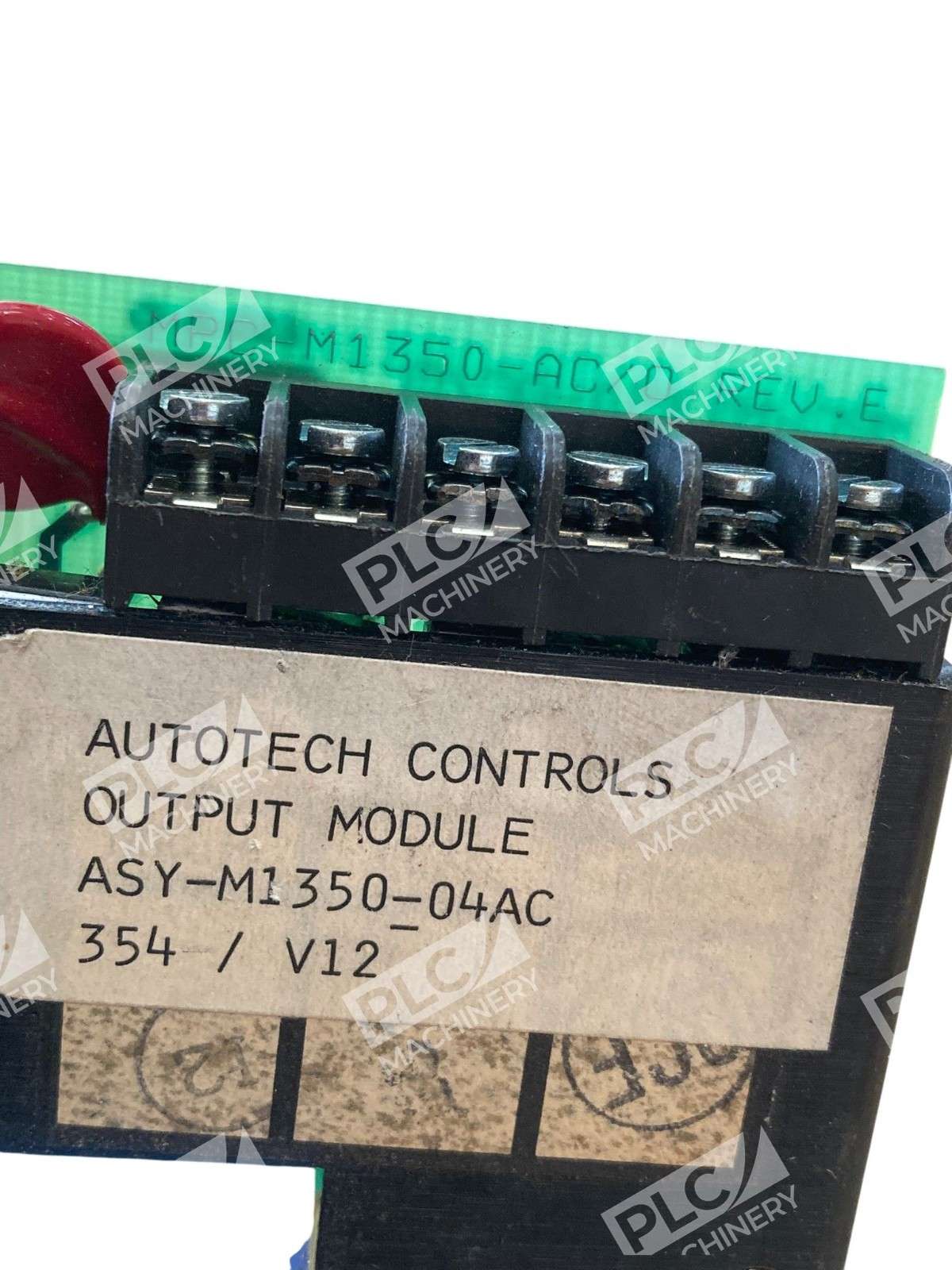 Autotech Controls ASY-M1350-04AC PLC Output Module MPC-M1350-AC/0 REV. E - Image 8