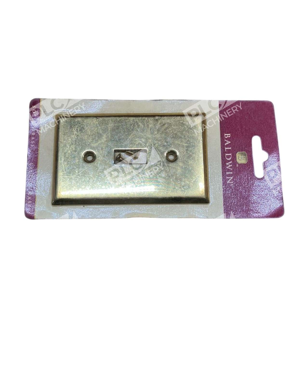 Baldwin 4751-030-CD Classic Toggle Switch Plate Polished Brass Solid Brass - Image 4