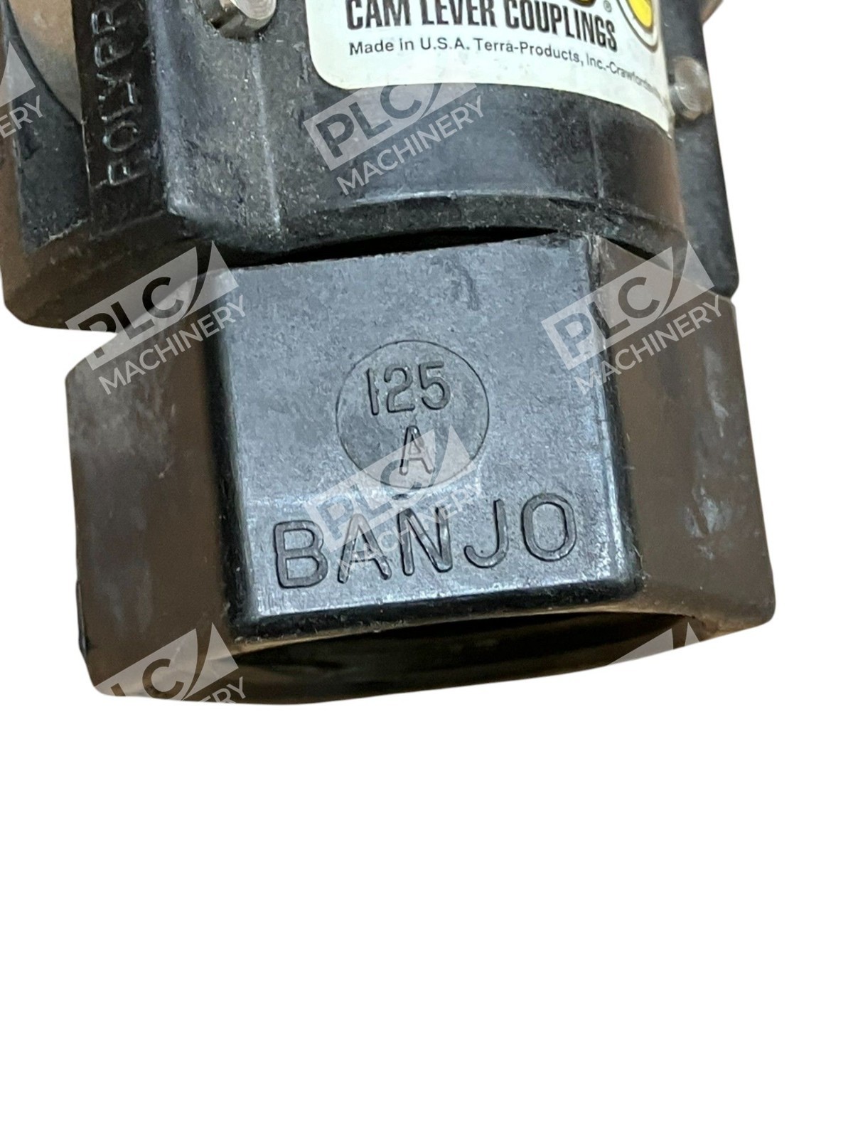 Banjo Polypropylene Cam Lever Coupling 125A - Image 3