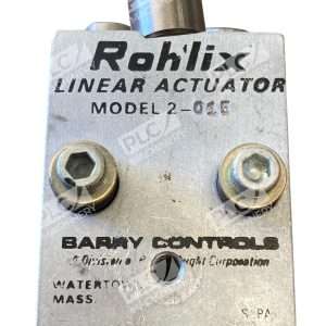 Barry Controls Rohlix 2 015 Linear Actuator Threadless Screw Type 297761149072