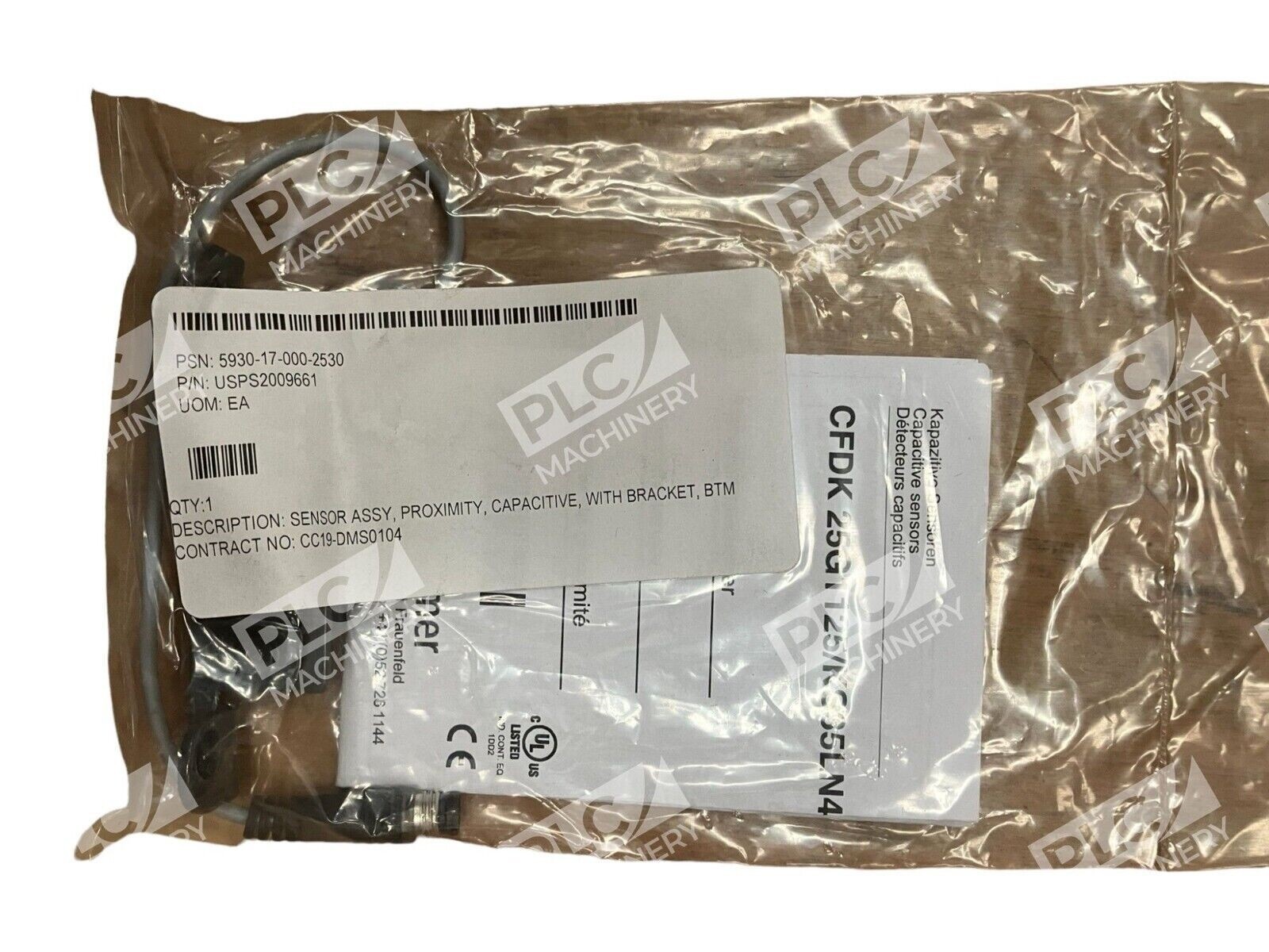 Baumer CFDK 25G1125 KS35LN4 CC22-DMS0158 5930-17-000-2530