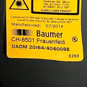 Baumer OADM 20164406008B Short Range Thickness Sensor 97942ASSY174K176G01 226984916292