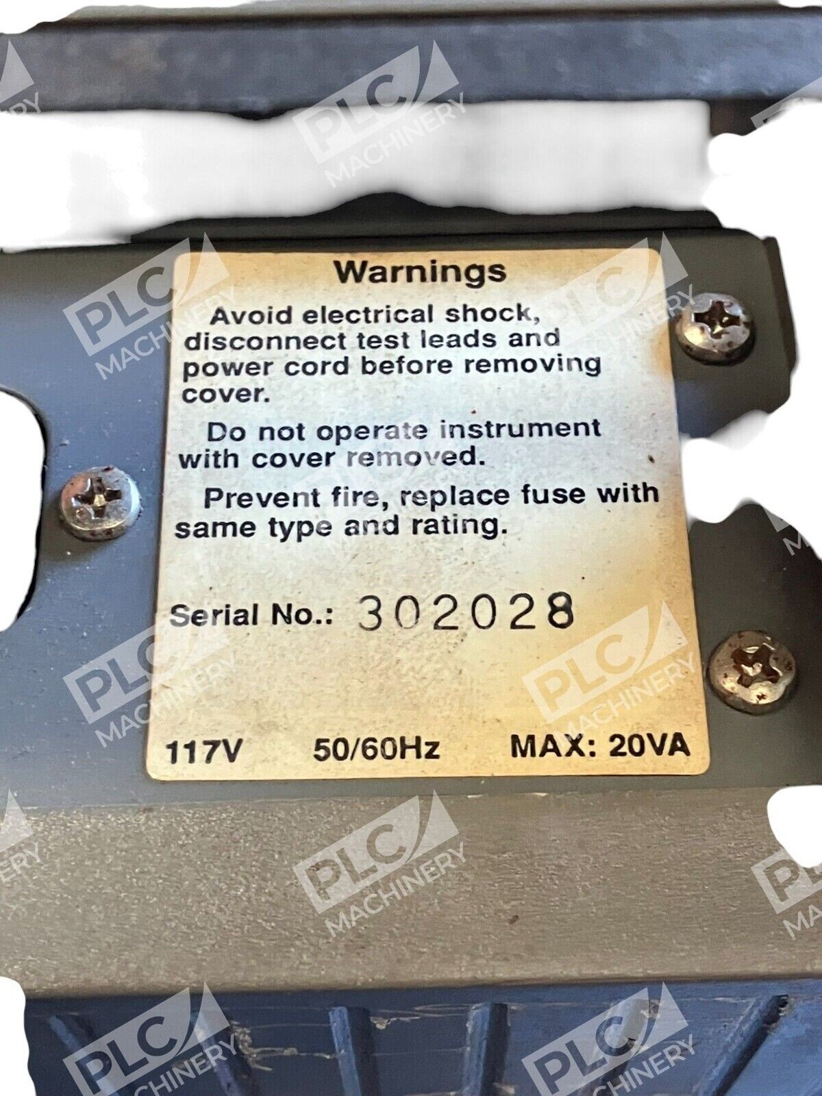 Beckman Industrial BI 117V 20VA 50/60Hz Sweep Function Generator FG3B - Image 4