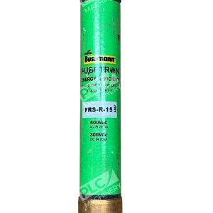 Bussmann 600VAC 300VDC 15A Fusetron Fuse FRS-R-15