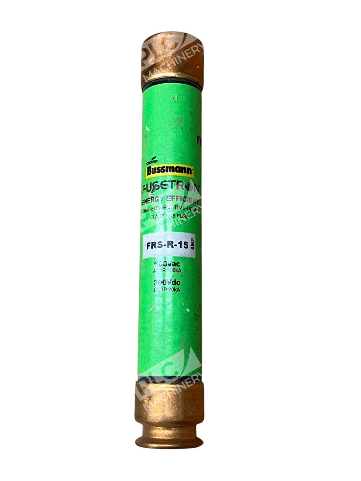 Bussmann 600VAC 300VDC 15A Fusetron Fuse FRS-R-15 - Image 8