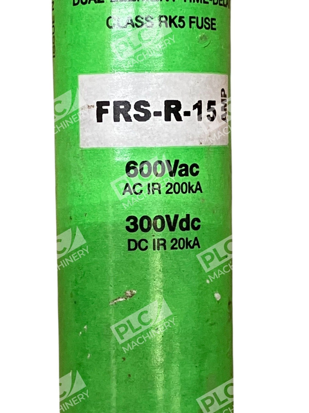 Bussmann 600VAC 300VDC 15A Fusetron Fuse FRS-R-15 - Image 9