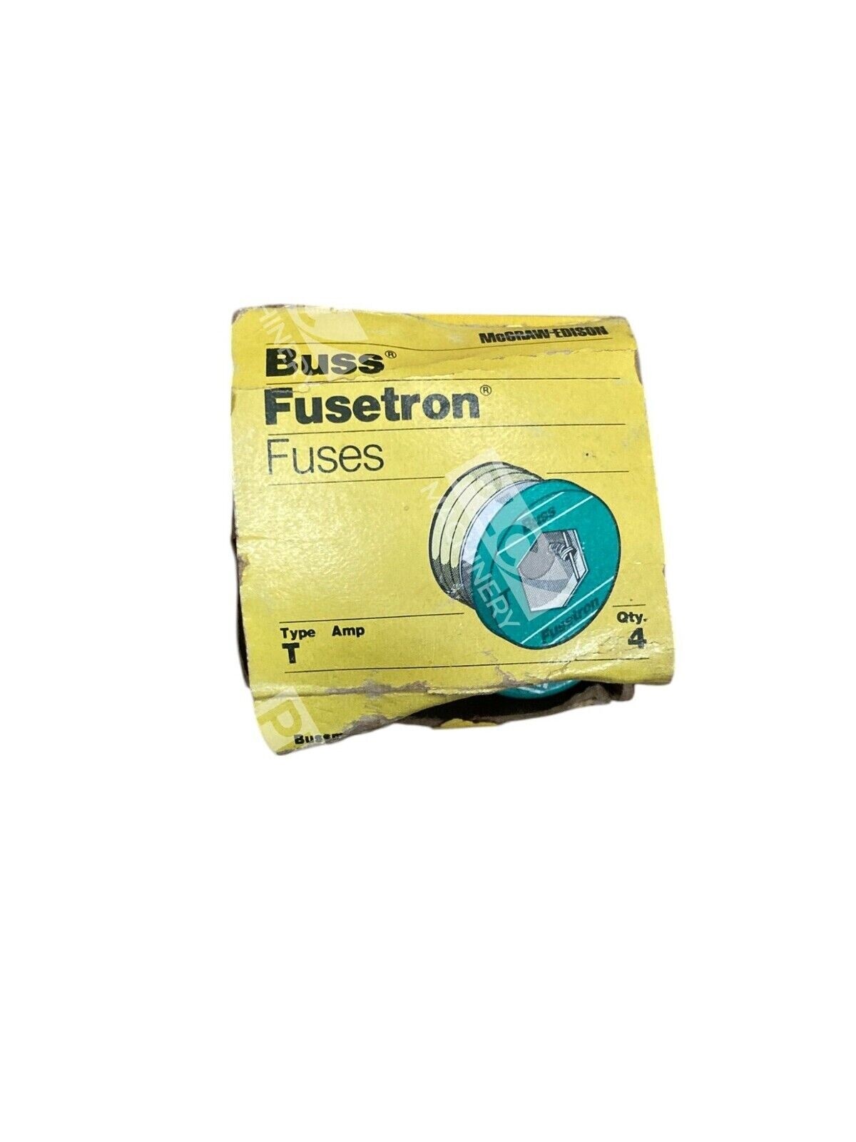 Bussmann Eaton 1-1/4A Fusetron Fuse T-1-1/4 (Box of 4)