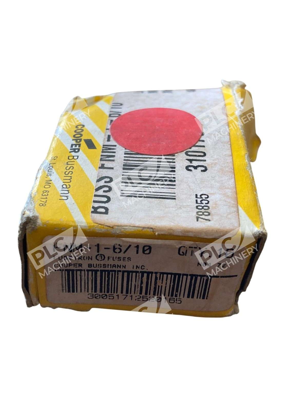 Bussmann Fusetron FNM-1 6/10 Dual-Element Time-Delay Fuse Lots of 10 - Image 4