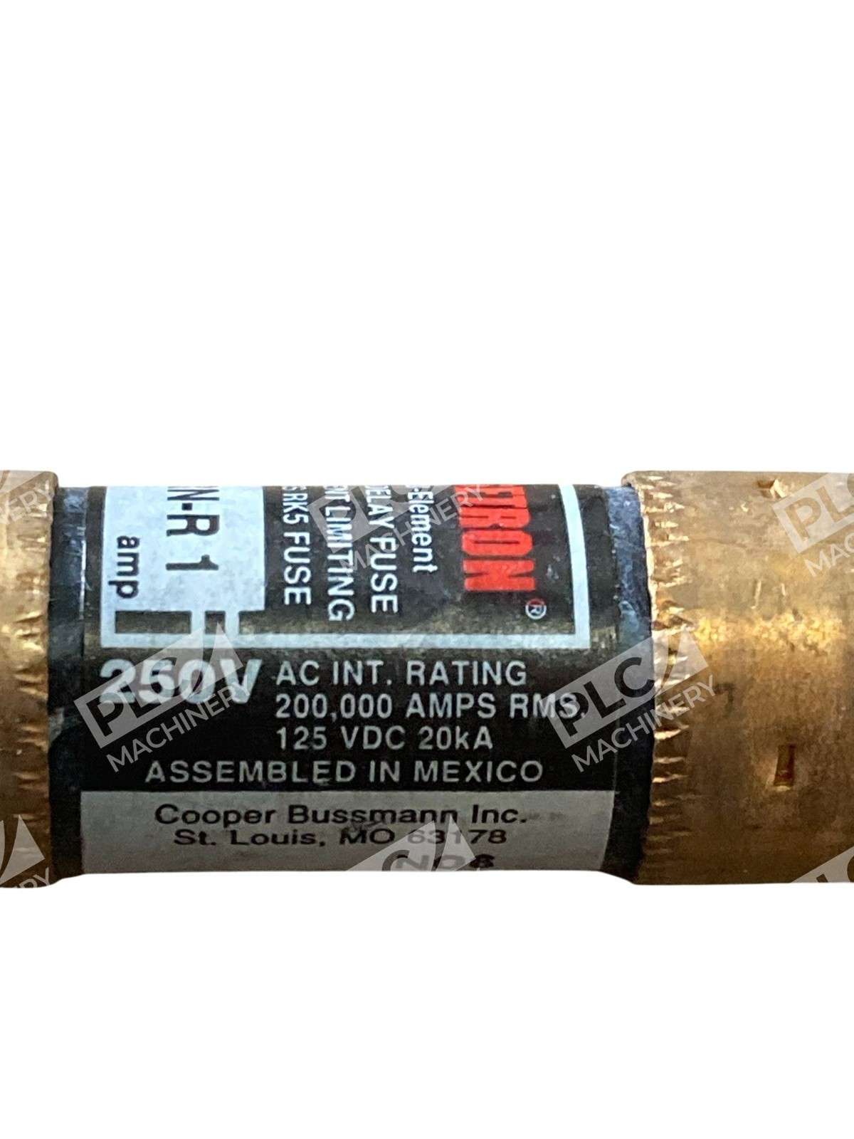 Bussmann Fusetron FRN-R-1 Dual-Element Time-Delay Class RK5 Fuse 250V Lots of 8 - Image 8