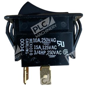 Carling Rocker Switch 10A 250VAC 15A 125VAC 3/4HP 250VAC