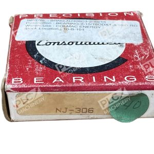 Consolidated NJ306C3 2 1516 Bearing NJ 306 226891525622