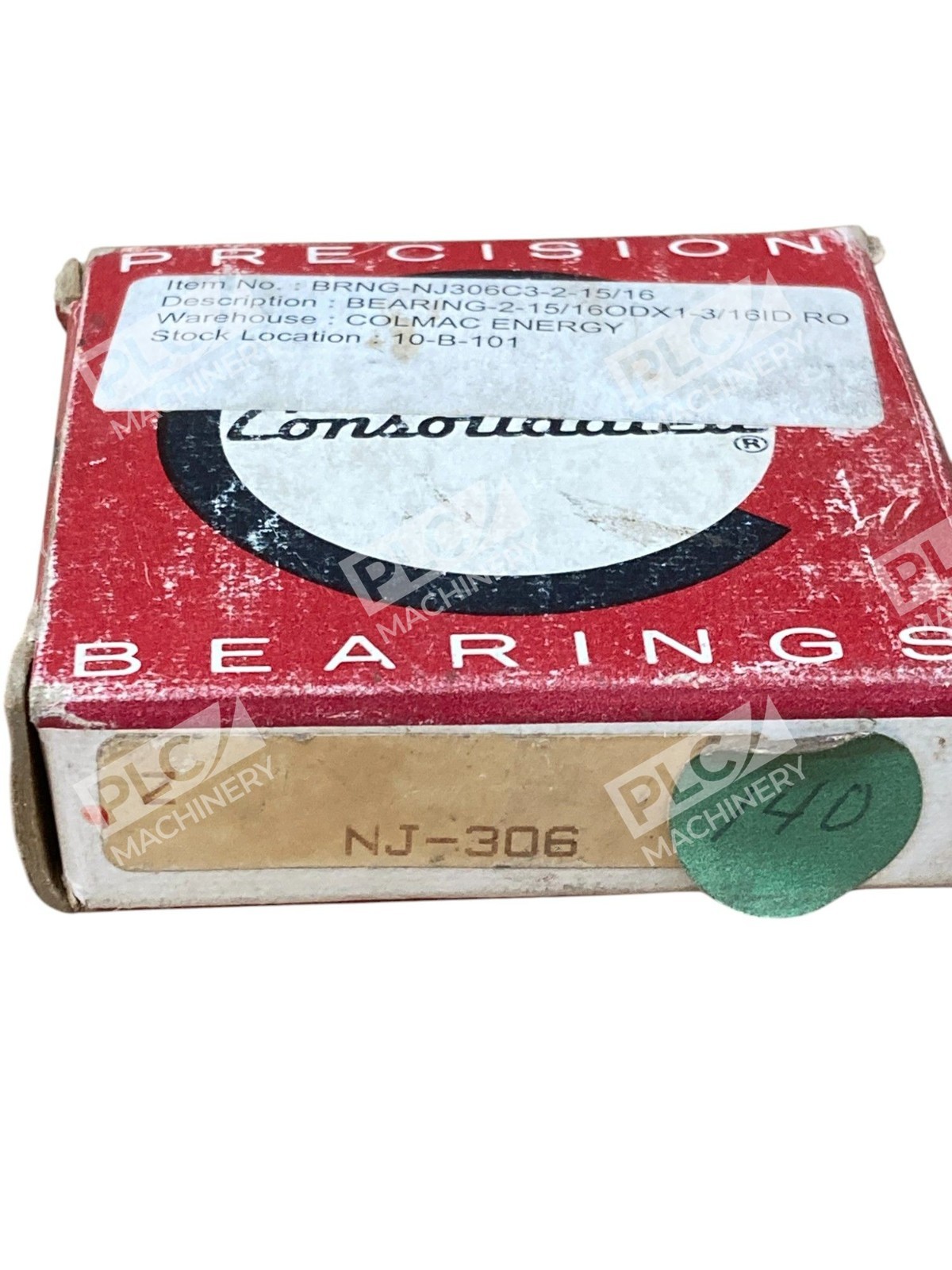 Consolidated NJ306C3 2-15/16" Bearing NJ-306 - Image 3
