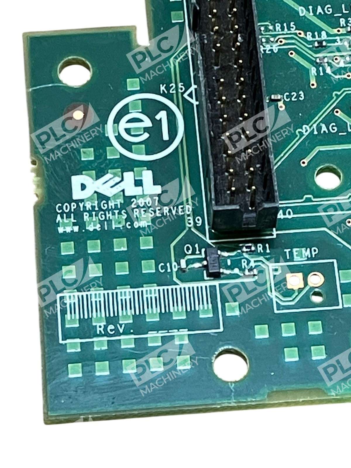 Dell OptiPlex XW059 UL94V-0 Front I/O Panel USB Audio HU390-15K-040E REV A00 - Image 3