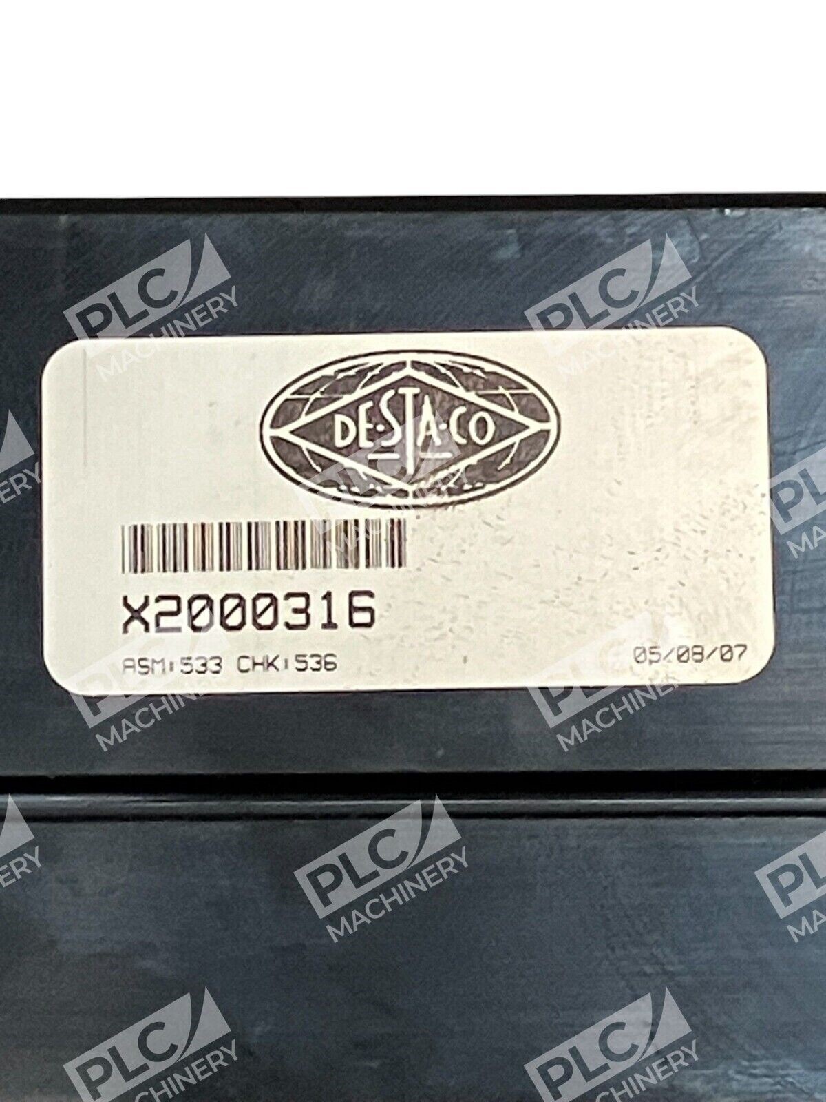 Destaco ASM:533 CHK:536 Pneumatic Slide X2000316 - Image 3