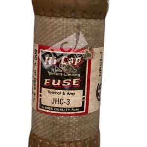 Eaton Bussmann 3A 600V Class J Time Delay Fuse JHC3