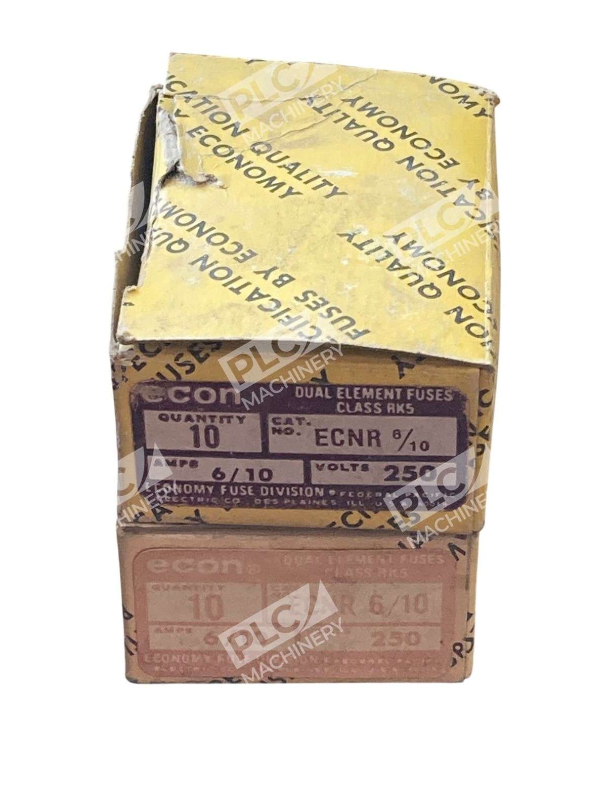 Econ ECNR 6/10 Dual-Element Time-Delay Class Rk5 250V Fuse Box of 10 - Image 12