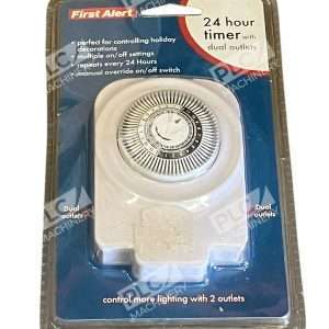 First Alert 24 Hour Timer W/ Dual Outlets 24T2