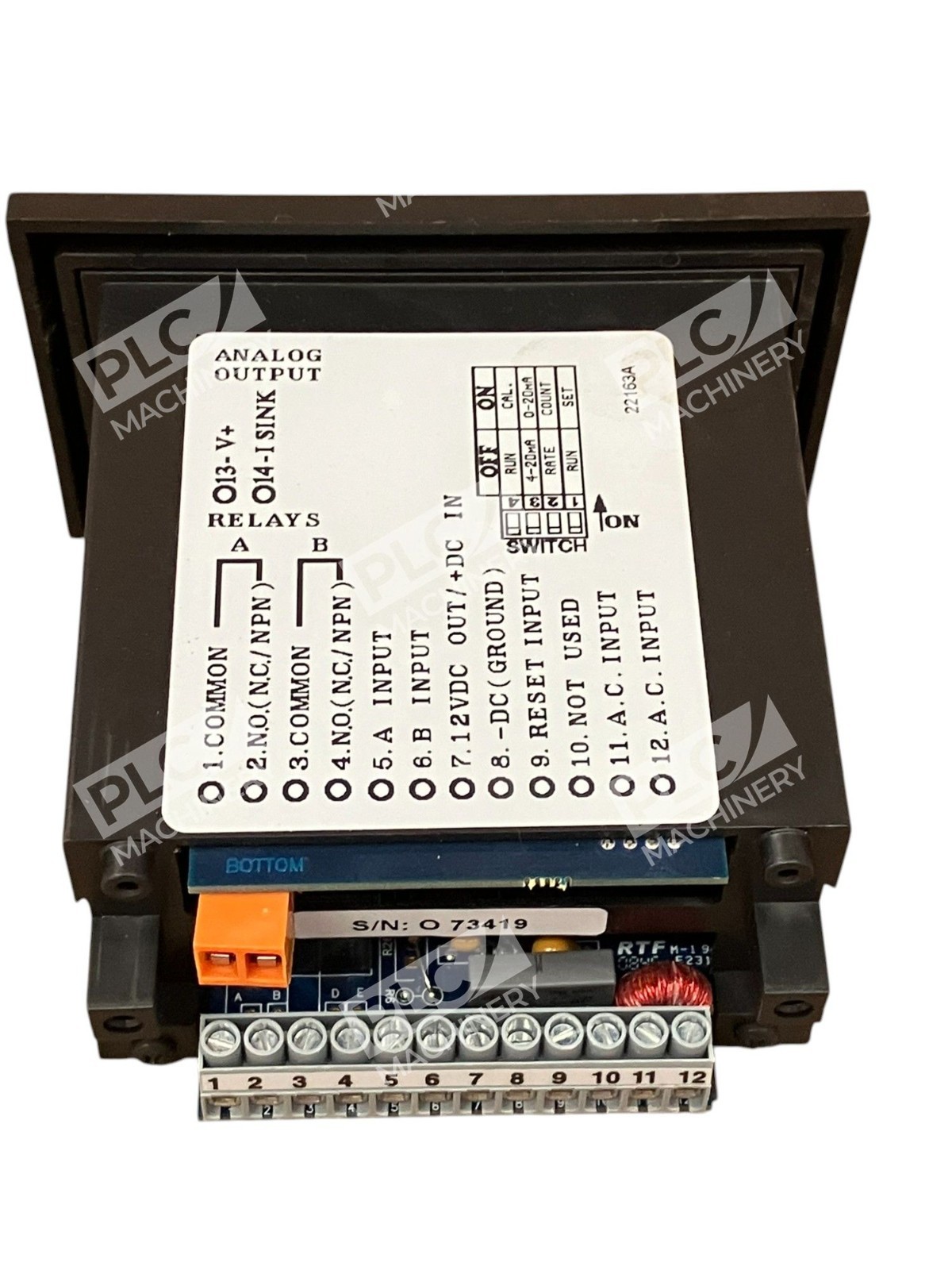 Flow Technology ES737DRTD3BA FC4010 11-24VDC Dual And Net Rate Totalizer FC40-1D - Image 8
