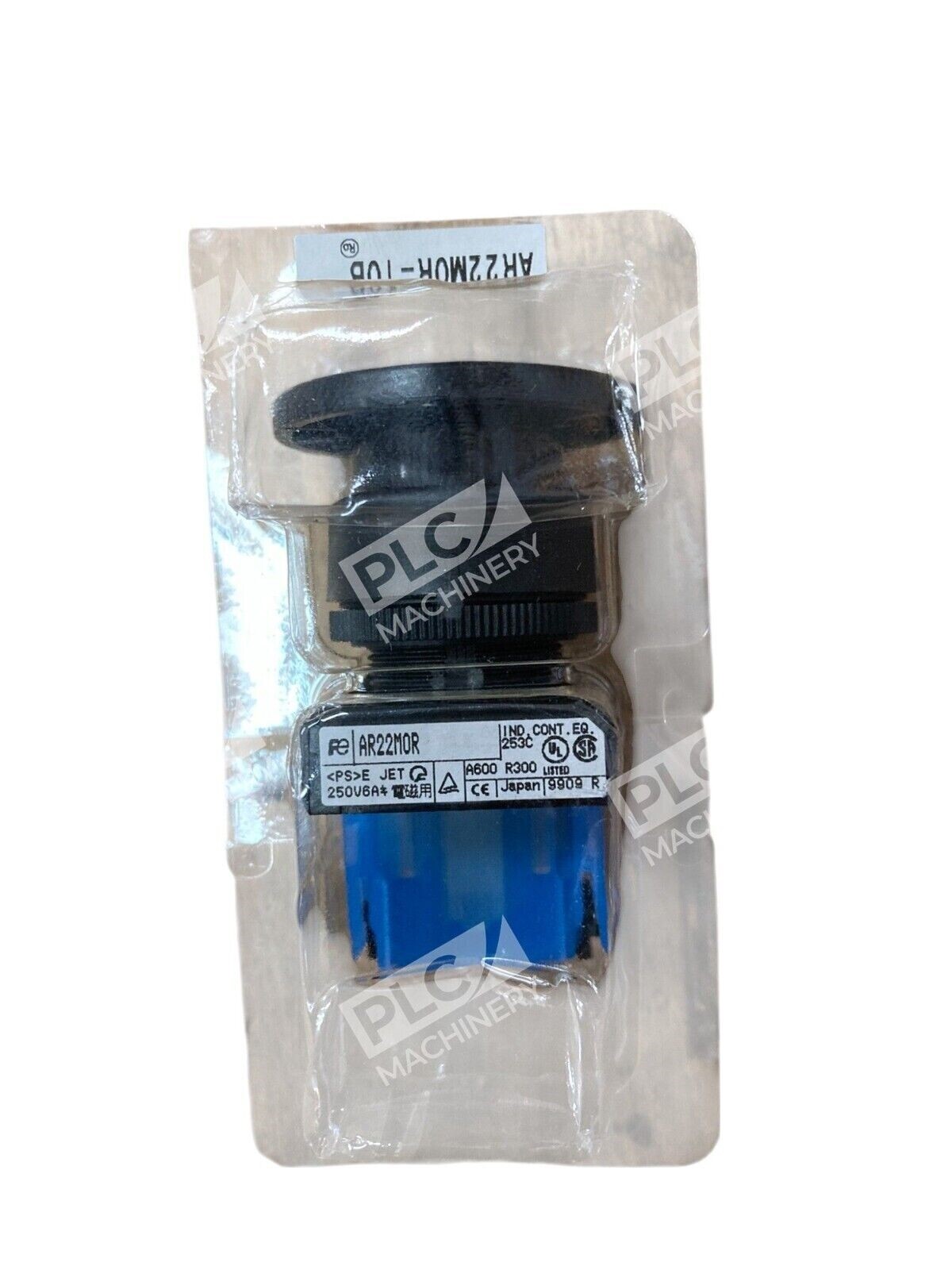 Fuji Electric Black Push Button AR22M0R