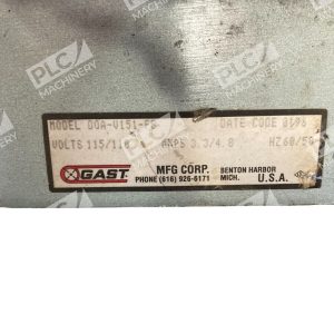 Gast 115110V 6050Hz Vacuum Pump D0A V151 FS 227034830902