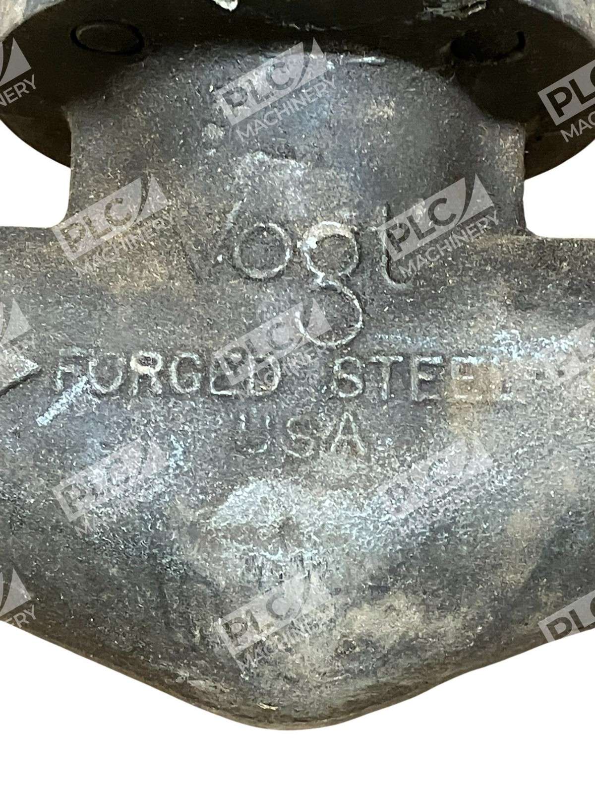 Henry Vogt SW-12141 Globe Valve Forged Steel Elbow Pipe Fitting High-Pressure - Image 3