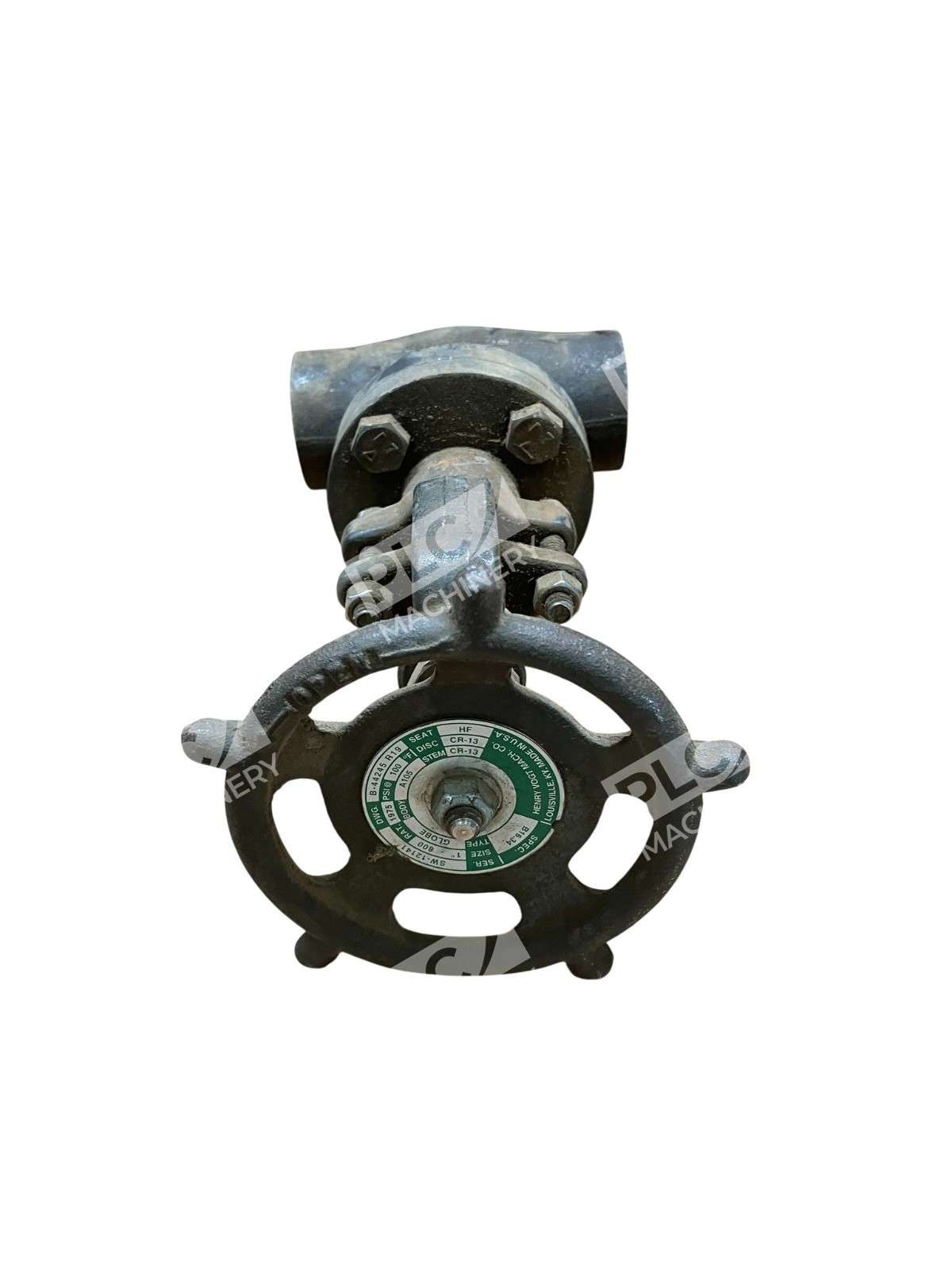 Henry Vogt SW-12141 Globe Valve Forged Steel Elbow Pipe Fitting High-Pressure - Image 4