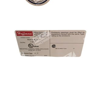 Hoffman A 1618 59870 Industrial Control Panel Enclosure Consolet C12C12 226609995082