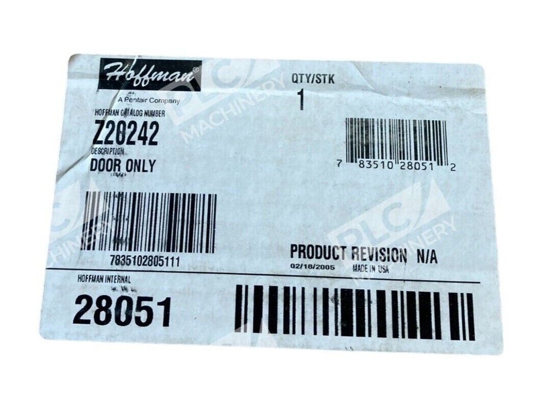 Hoffman Z20242 Door Only 28051 - Image 3